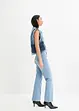 Wide leg stretch jeans, high waist, bonprix