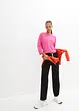 Jersey broek met biologischi katoen en stretch, bonprix