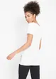 Longshirt met tekstprint (set van 2), bonprix