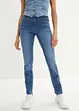 Stretch jeans mid waist, straight, bonprix