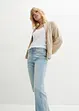 Stretch jeans mid waist, bootcut, bonprix