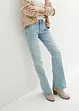 Stretch jeans mid waist, bootcut, bonprix