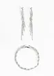 Armband en oorringen (3-dlg. set), bpc bonprix collection