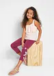 Capri legging met biologisch katoen (set van 2), bonprix