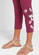 Capri legging met biologisch katoen (set van 2), bonprix