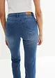 Mid waist jeans, straight (set van 2), bonprix