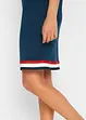 Jersey jurk van zachte viscosemix, korte mouw, bonprix