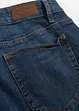 Stretch jeans mid waist, straight, bonprix