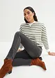 Jegging high waist, long, bonprix