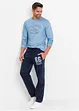 Joggingbroek van katoen, bonprix