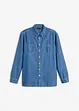 Denim overhemd van puur katoen, bonprix