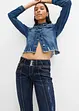 Bootcut jeans mid waist, stretch, bonprix