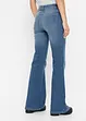 Bootcut jeans mid waist met biologisch katoen, bonprix