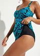 Lange tankini met gerecycled polyamide (2-dlg.), bonprix