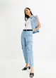 Cargo jeans in barrel shape, RAINBOW