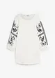 Longshirt met printed mouwen, bonprix