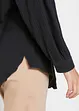Lange mousseline blouse van katoen, bonprix