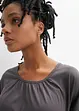 Oversized shirt in een viscosemix, bonprix