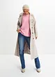 Geribde oversized trui van viscosemix, bonprix