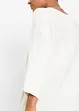 Geribde oversized trui in een viscosemix, bonprix