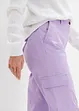 Cargo broek met stretch van katoen, bonprix