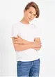 Basic T-shirt (set van 3) met biologisch katoen, bonprix