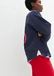 Oversized sweater van biologisch katoen, bonprix