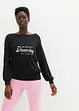 Sportshirt met TENCEL™ lyocell en brede boord, loose fit, bonprix