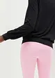 Sportshirt met TENCEL™ lyocell en brede boord, loose fit, bonprix