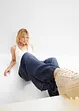 Wide leg jeans van lyocell, bonprix