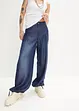 Wide leg jeans van lyocell, bonprix