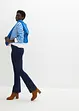 Flared stretch jegging, high waist, John Baner JEANSWEAR