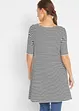 Lange shirt tuniek, korte mouw, bonprix