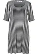 Lange shirt tuniek, korte mouw, bonprix