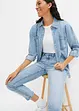 Slim fit jeans mid waist, cropped, bonprix