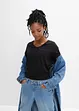 T-shirt met knoopsluiting, bonprix