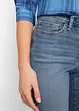 Mid waist jeans met biologisch katoen, bootcut, bonprix