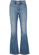 Mid waist jeans met biologisch katoen, bootcut, bonprix