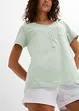 T-shirt van katoen-viscosemix, bonprix