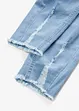 Super skinny 7/8 jeans destroyed, bonprix