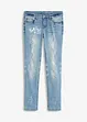 Straight jeans met destroyed effecten, bonprix