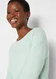 Longsleeve met ronde hals (set van 5), 3/4 mouw, bonprix