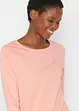Longsleeve met ronde hals (set van 5), 3/4 mouw, bonprix