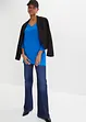 Oversized shirt van soepelvallend viscose, bonprix