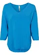 Shirt met 3/4 mouwen in een mix van viscose en elastan, bonprix