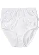 Maxislip met fijne kant (set van 2), bonprix