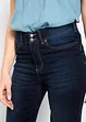Corrigerende jeans mid waist, bootcut, bonprix