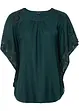 Blouse met kanten details, bonprix