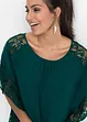 Blouse met kanten details, bonprix