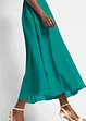 Maxi jurk met pailletten en borduursel, bonprix
